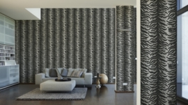 A.S. Creation tijger print behang 66322-1 / 663221
