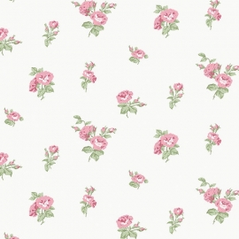 Norwall English Florals bloemen behang G34347