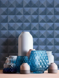 3D retro pyramiden behang  36275-3