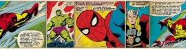 Behangrand spiderman strips Kids@home 90-042