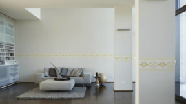 Goud behangrand glim 36729-1