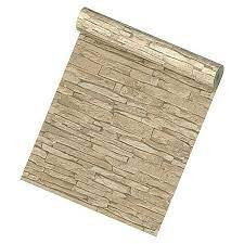 Steenlook behang beige