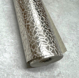 Retro Chic: Zilver Aluminium Effect voor een Glanzende Uitstraling