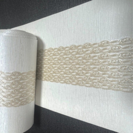 Goud rand wit sierlijk Engelse stijl