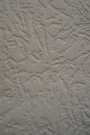 wit effen granol schuimvinyl behang 2002-50