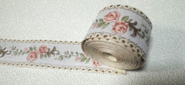 Rand Engelse bloementjes small Petit Fleur