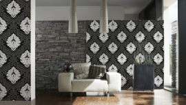 554314 Living Walls Wallpaper barok behang 5543-14