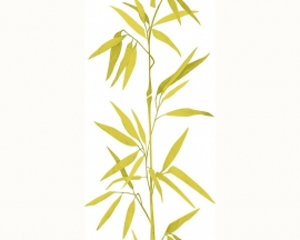 94273-1 wit groen chinees Japans bladeren zelfklevend behang