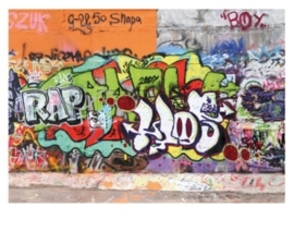 Mantiburi Fotobehang Graffiti Wall 31