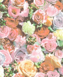 bloemen rozen behang 3d Kaleidoscope J970-03