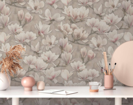 Bloemen behang as creation 39610-1
