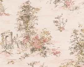 Behang natuur beige roze AS Romantica 30429-2