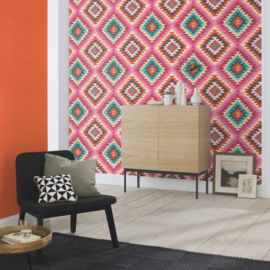 Rasch BARBARA Home Collection behang retro textiel 527445