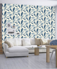 Retro vlies behang 407532
