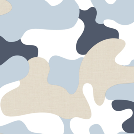 behang camouflage legerprint 313216