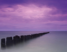 Fotobehang met paarse zee G78422 fotobehang