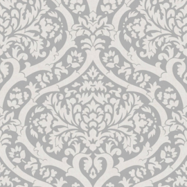 zilver damask glim behang fd42529 fine decor