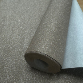 Taupe Chic glitter vliesbehang bling bling