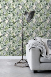 Esta Home Jungle Fever Wallpaper XXL Scandinavian Leaves 158894