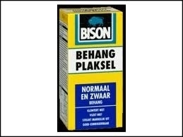 bison blauw behangplaksel