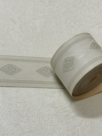 Zachtgroene behangrand 3 cm breed – 5 meter lang