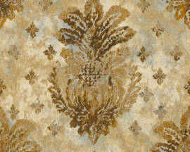 barok behang vlıes beıge bruın bronz 36456-1