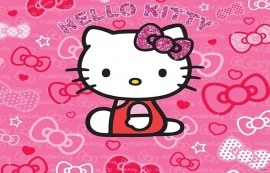 Walltastic posterbehang 41271 Hello Kitty