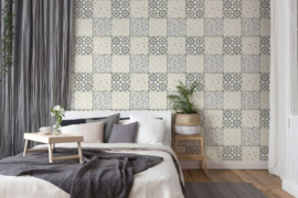 behang retro patchwork 36296-1