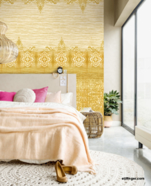 Eijffinger Sundari Wallpower 375215 Taj ochre