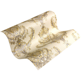 Hermitage behang ornamenten Metallic 33546-2