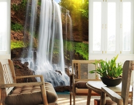 Mantiburi waterval Fotobehang Falling Waters 63