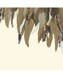 Eijffinger Museum Wallpower 307409 Fancy Feather White Down