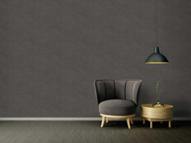 Zwart behang 37175-2