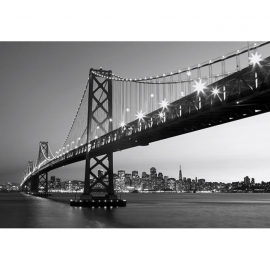 foto behang Idealdecor San Francisco Skyline 134