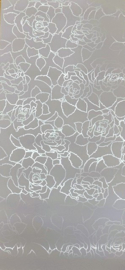 lila behang bloemen glim trendy