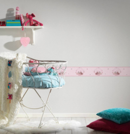 AS Creation Little Stars Vlinder Konijn Poes behangrand 35567-1