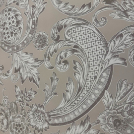 Duca Design Vliesbehang met Chinees Damask Motief