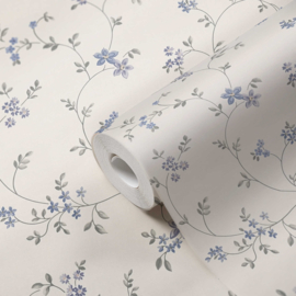 landhuis stijl bloemen behang 39071-3