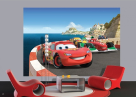 AG Design Fotobehang Disney Cars Race FTDS1924