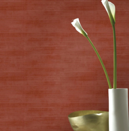 Rasch Vliesbehang 418507 – Dierenprint Leder Look – Terra Cotta Vintage