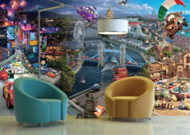 AG Design Fotobehang Disney Cars World FTD0287