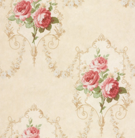 Dutch Wallcoverings - First Class - Tudor Rose DE41436 Behang