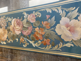 bloemen behangrand glim