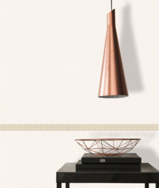 KLASSIEKE BEHANGRAND | Zelfklevend  beige wit - A.S. Création Only Borders 11