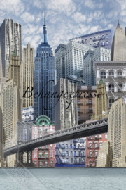 Behangexpresse COLORchoc Wallprint NY Sky INK 6067