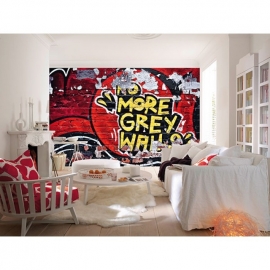 foto behang Idealdecor No More Grey Walls 126