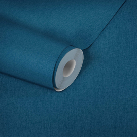 Blauw behang 37521-6