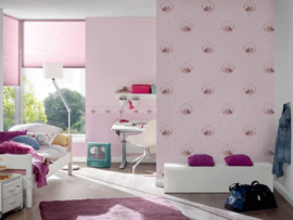 baby konijn behang poesjes 35564-1