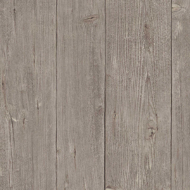 Hout behang  5820-34 | Vliesbehang met diepte effect