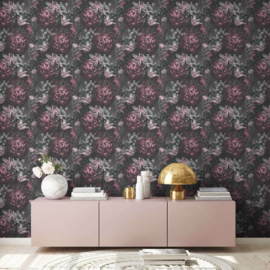 Bloemen Behang trendy 38509-3